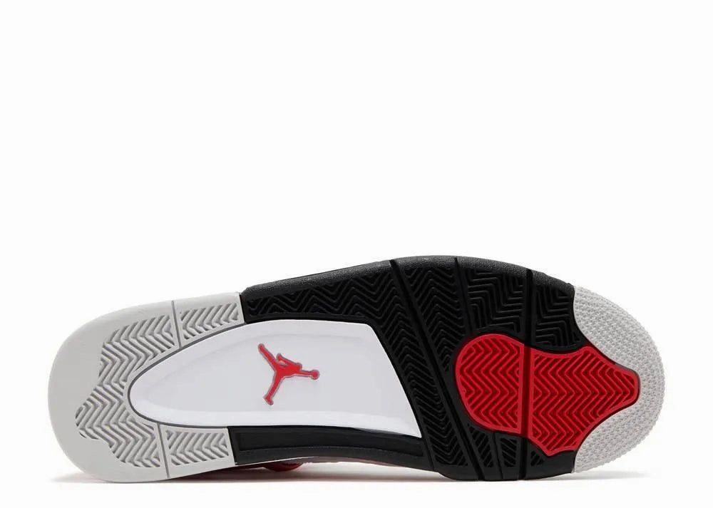 Air Jordan 4 Red Cement Tread Pattern Optimization