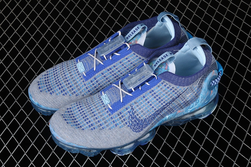 Seamless 3D Knit Slip Resistant Tread Air VaporMax 2020 FK 'Stone Blue' CT1823-400