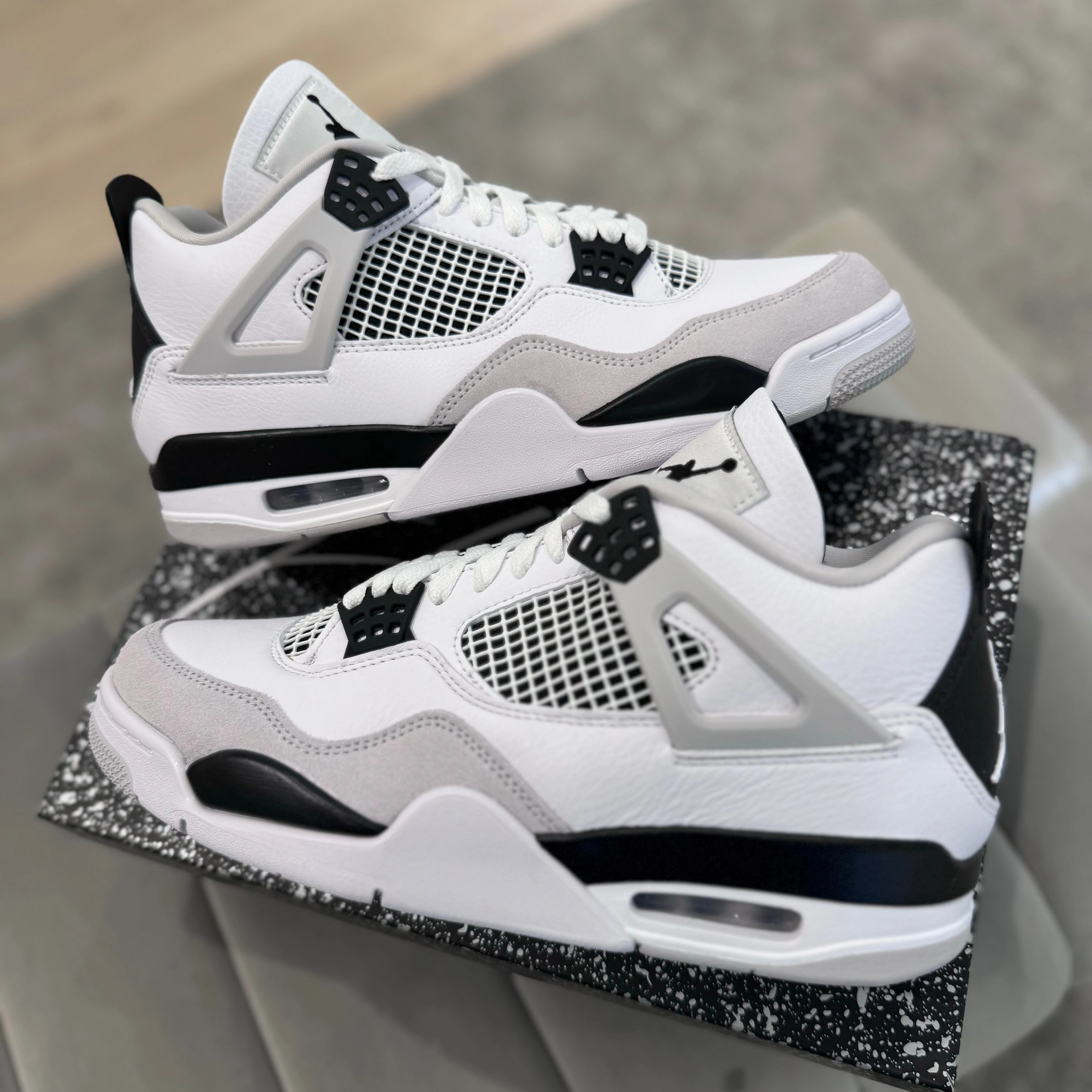 JORDAN 4 'MILITARY BLACK' Boost Power