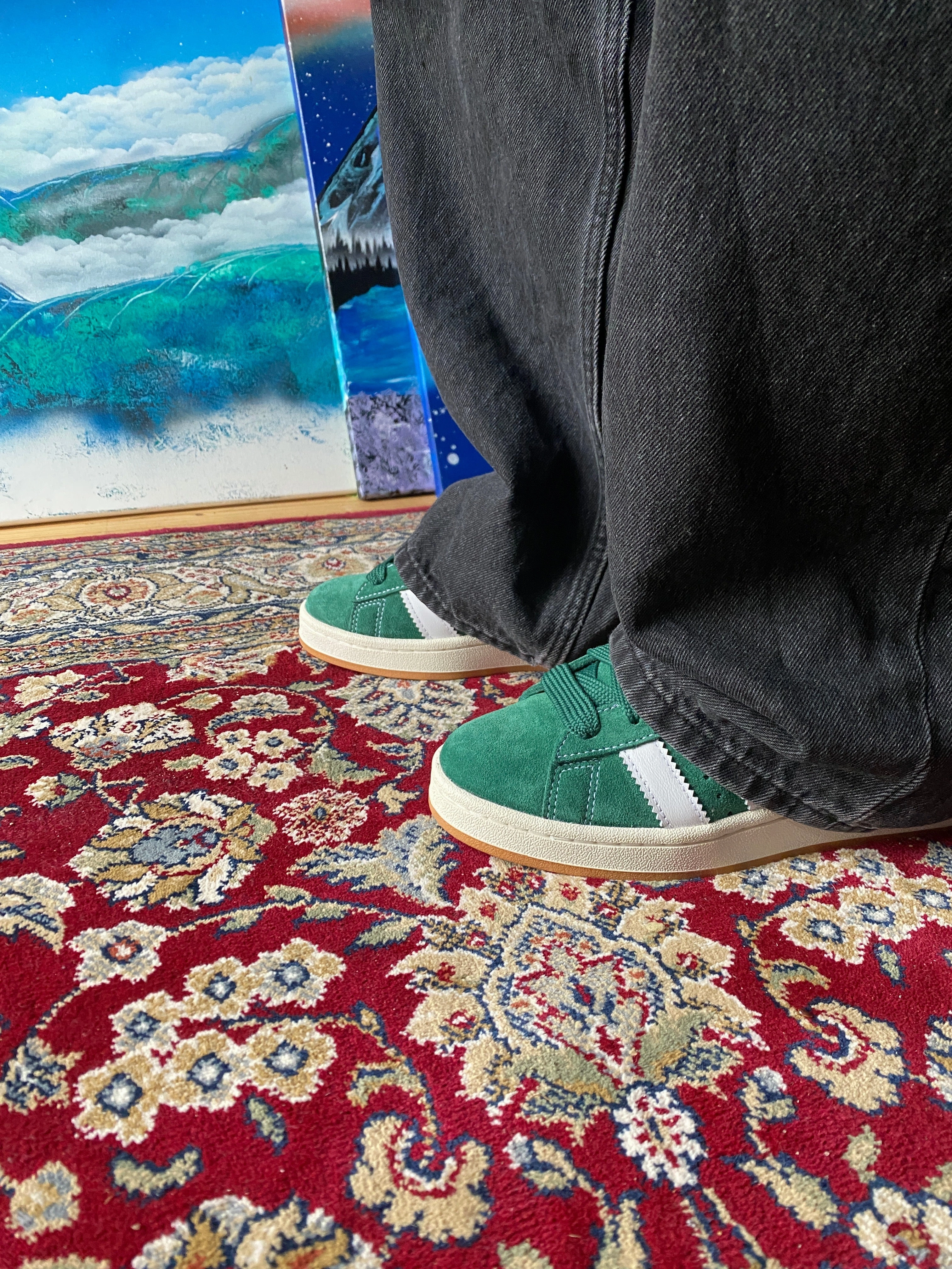 Trendy Wear Adidas Campus 00s Dark Green Gum