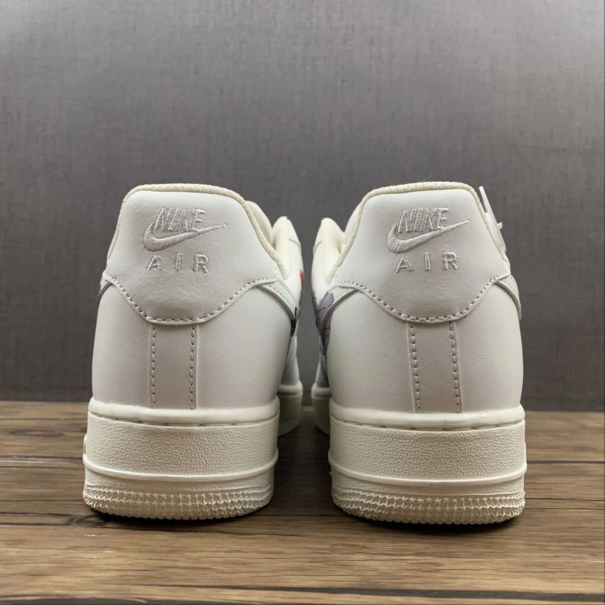 Class Day Smart Fit Air Force 1 Low Valentine's Day White Black LZ5988-505