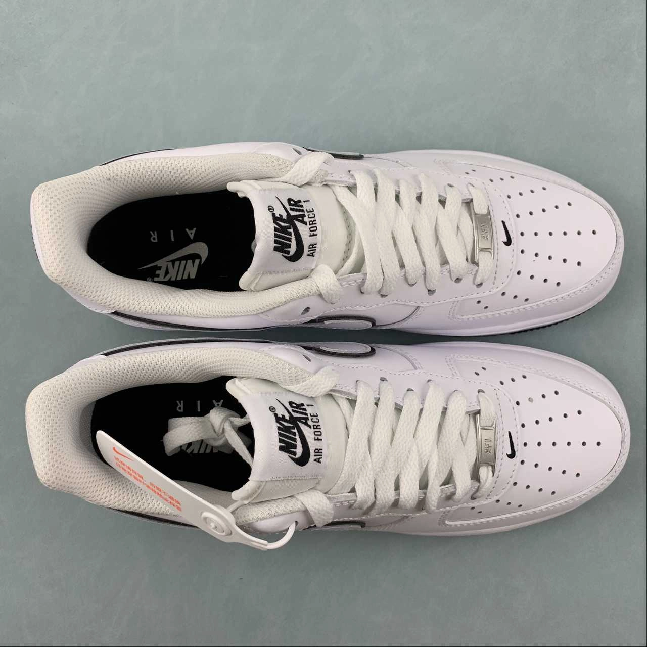 Brand Pop Air Force 1 07 Low White White-Black DV0788-103