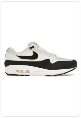 Nike Air Max 1 White Black Neutral Grey EVA - midsole - comfort - cushion shoes