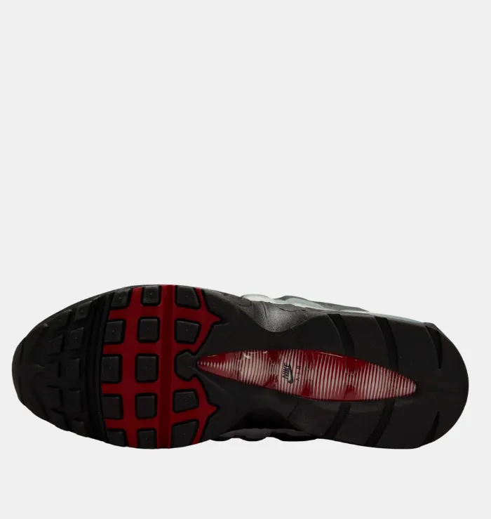 Liverpool FC x Nike Air Max 95 OG Big Bubble running in a suspension bridge area shoes running with a durable outsole