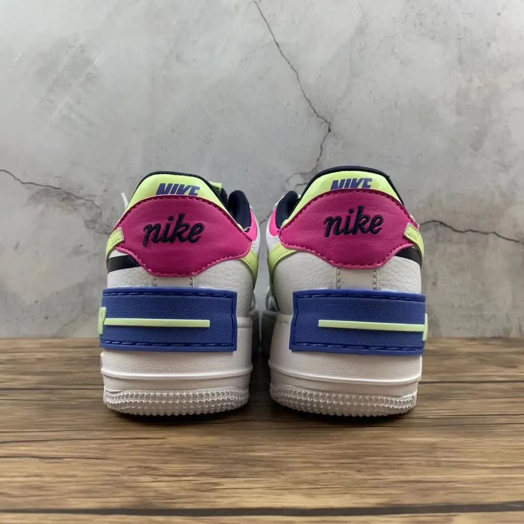 Flex Hike Air Force 1 Shadow White Sapphire Barely Volt CJ1641 100