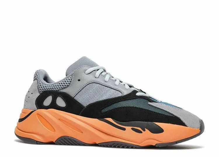 Low Profile Sole Shock Diffusion Technology Yeezy 700 Washed Orange