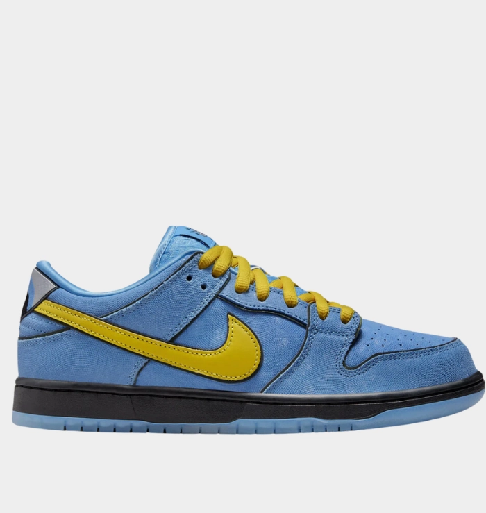 Relaxed wear Quick Lace System Nike Dunk Low SB X The Powerpuff Girls QS Bubbles
