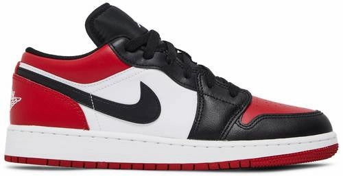 No Hassle Airflow Optimization Nike Jordan 1 Low Bred Toe GS
