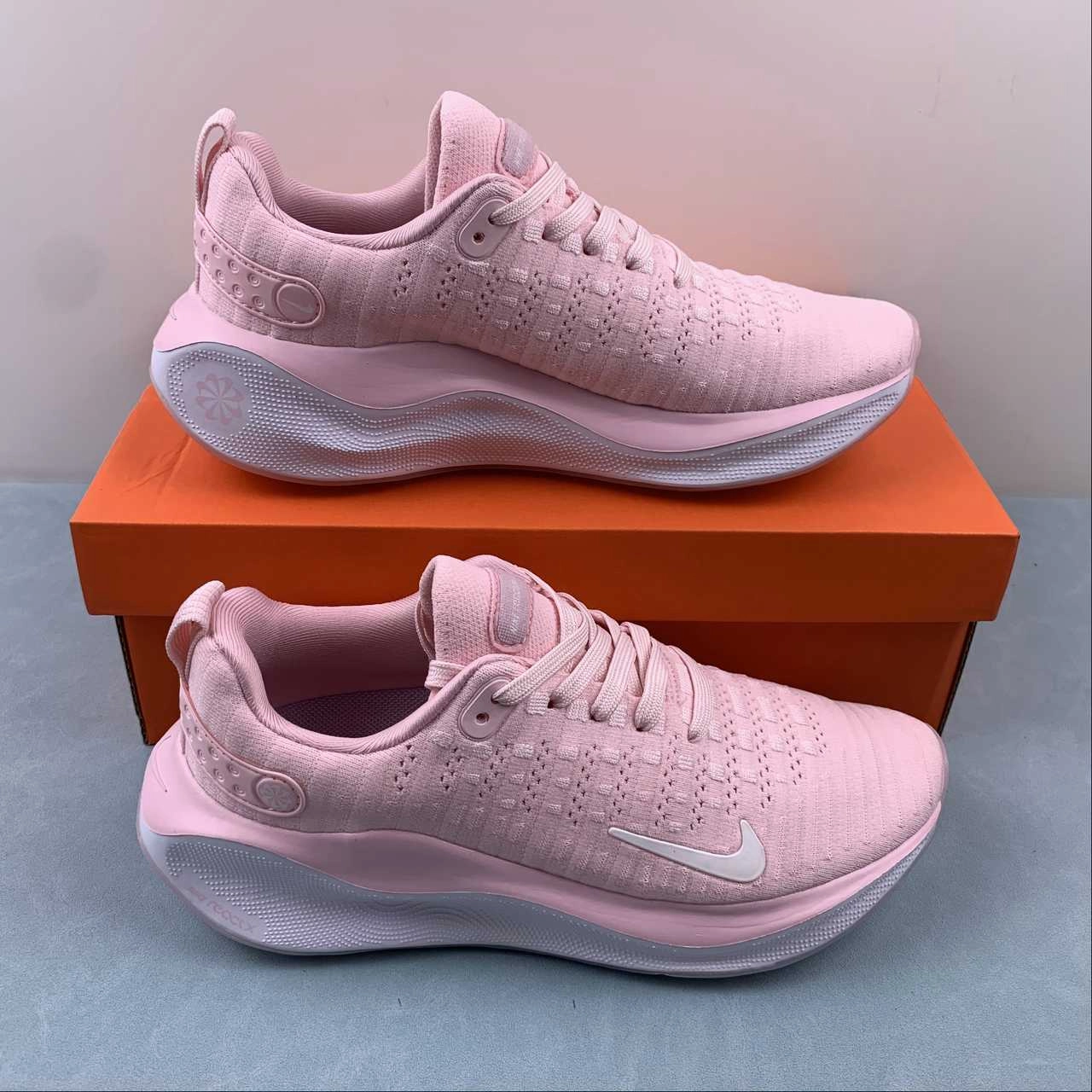 indoor - court running shoes Nike ReactX Infinity Run 4 Pink Foam White DR2670-600
