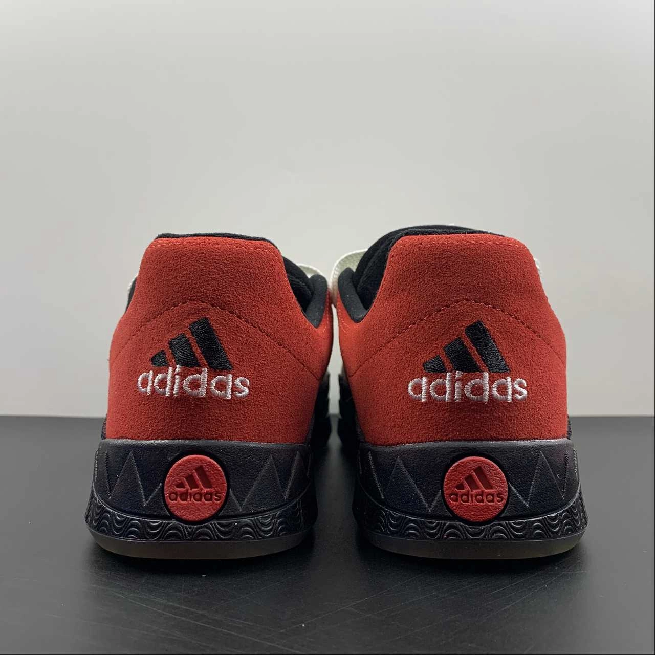 compacted - dirt running option Adidas Adimatic Red Black GY2093