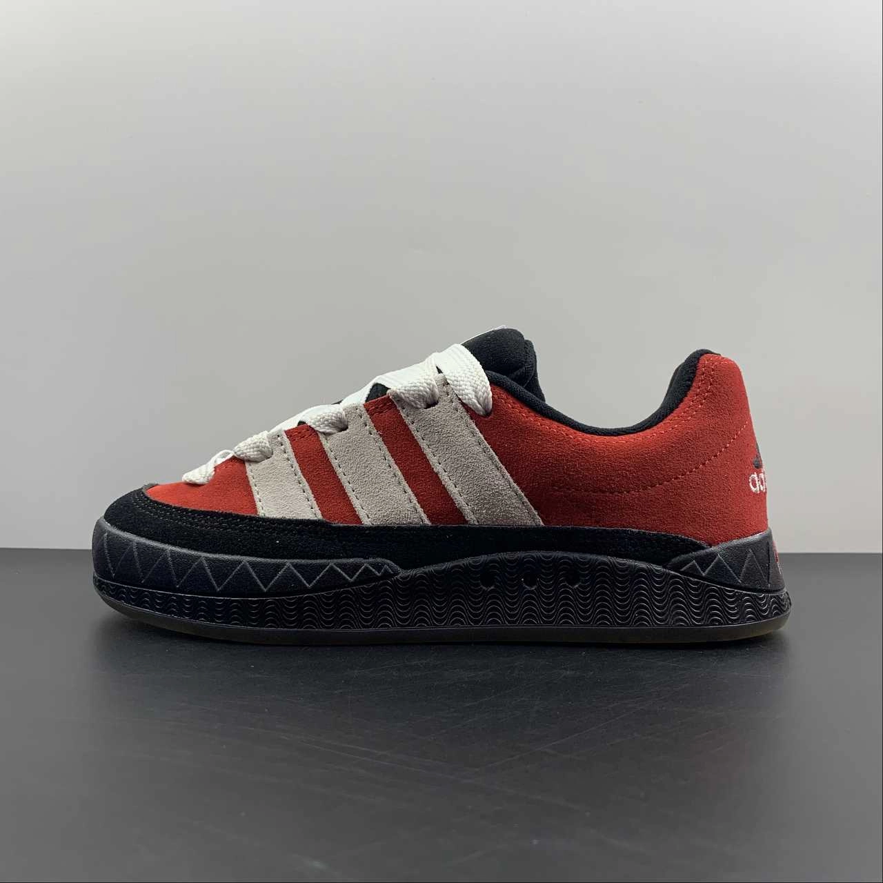 monochrome - design shoes Adidas Adimatic Red Black GY2093