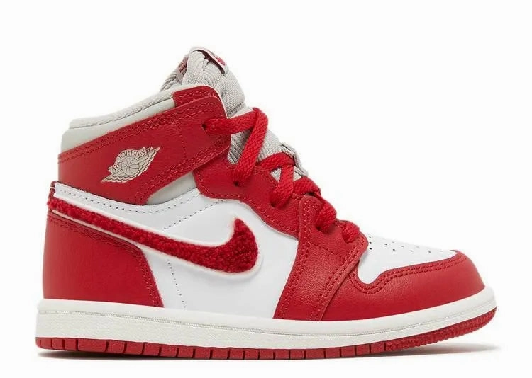 Plant Based Materials Compact Form Air Jordan 1 High Varsity Red (TD)