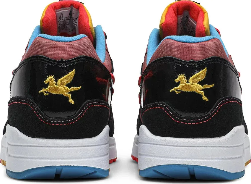 Nike Air Max 1 NYC China Town trainers' selection running in a frozen lake area shoes