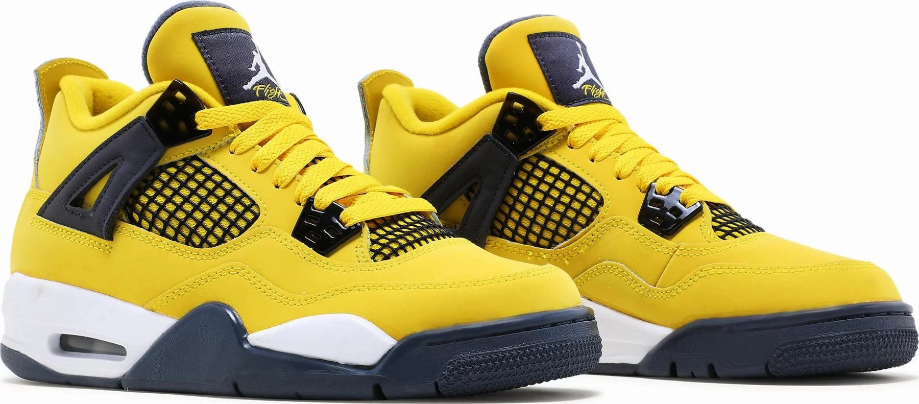 Nike Jordan 4 Lightning GS Heat Retention Molded Heel