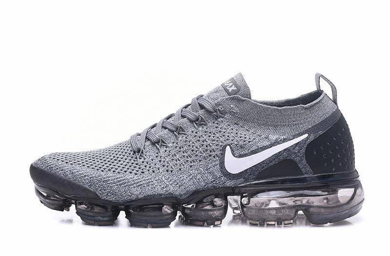 Air VaporMax Flyknit 2.0 Dark Grey Black 942842-502 Responsive Footbed Fashion-forward materials