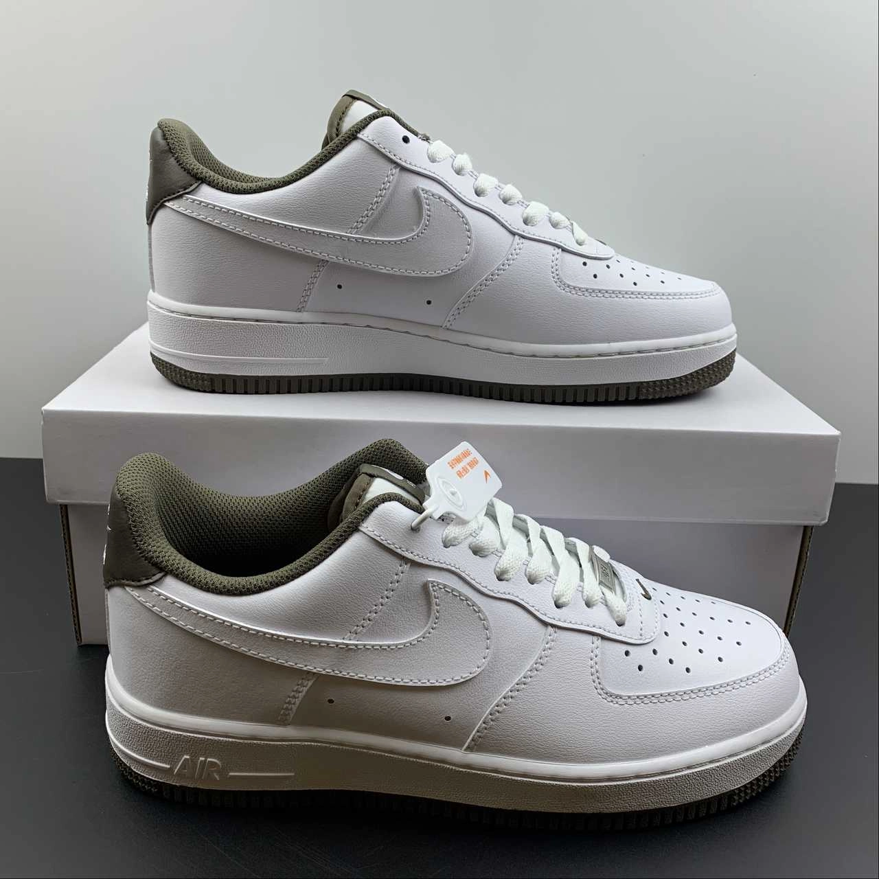 Stain Resistant City Wear Air Force 1 Low Arrives White Taupe DR9867-100