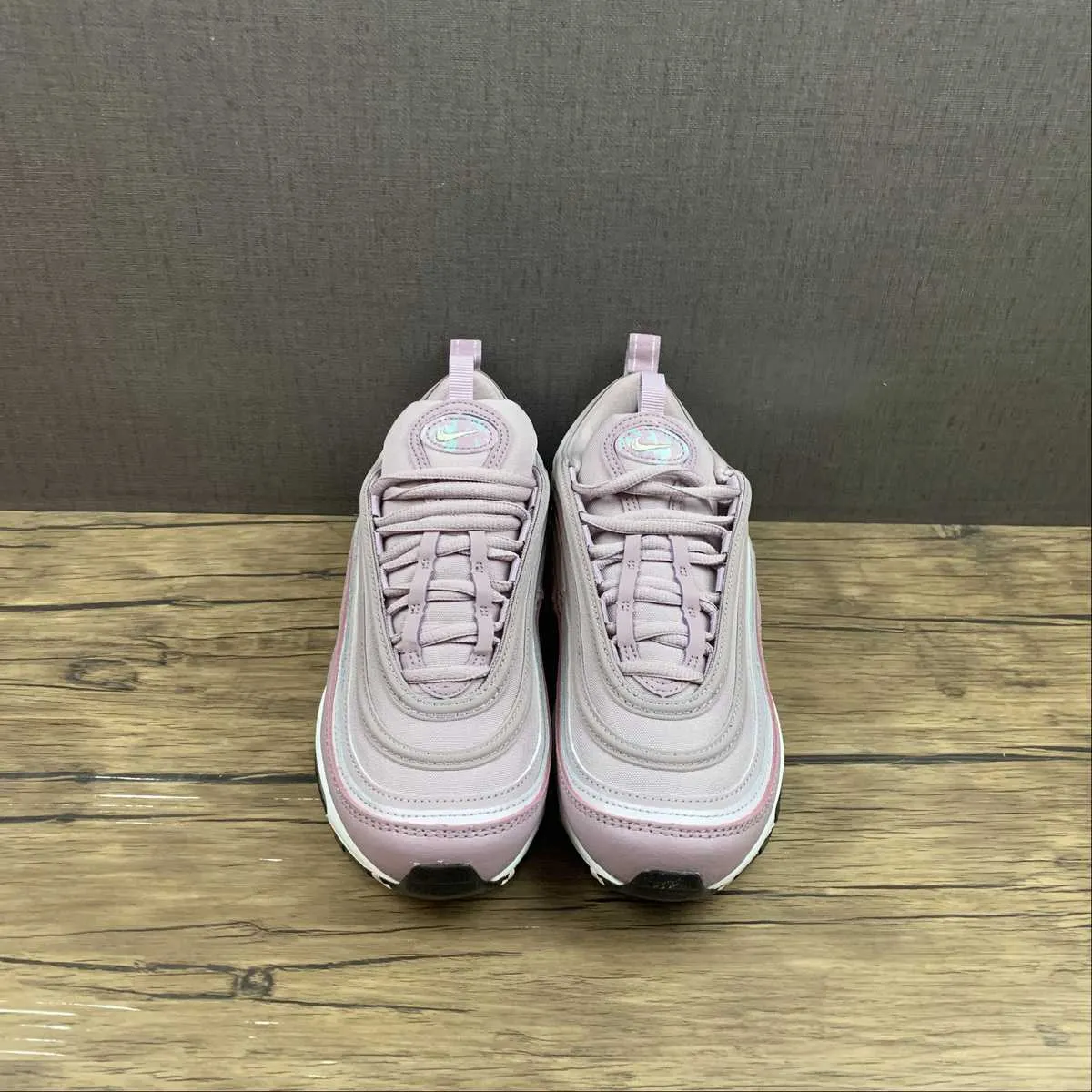 Air Max 97 Plum Flog Reflective Camo Summit White Black Metallic Silver DH0558-500 wide - fit shoes Instant Comfort