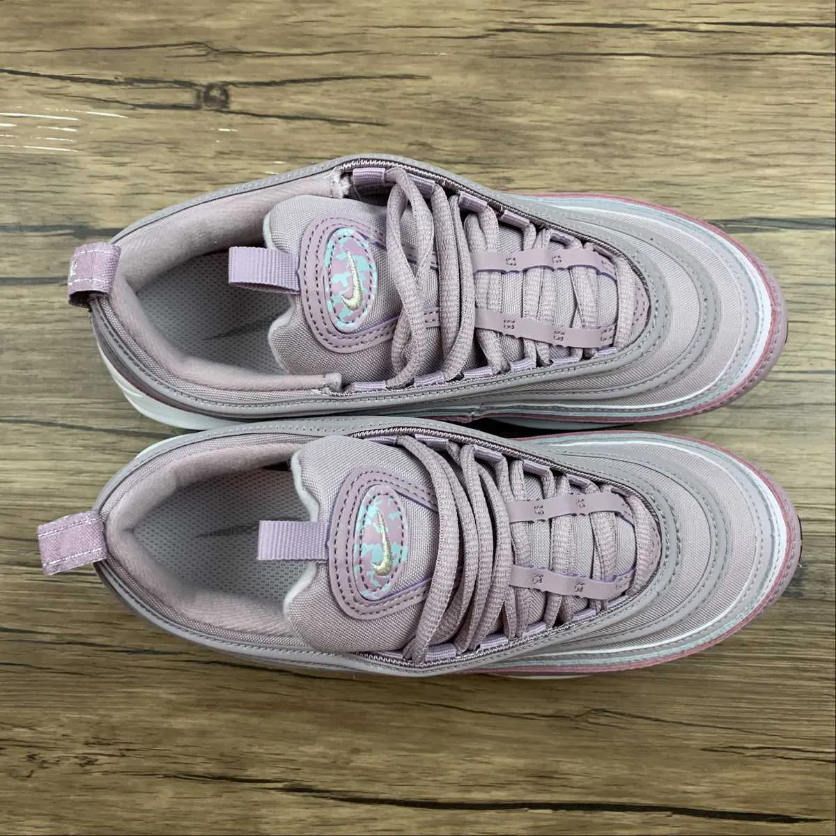 Air Max 97 Plum Flog Reflective Camo Summit White Black Metallic Silver DH0558-500 modern running wear Foam Cushion