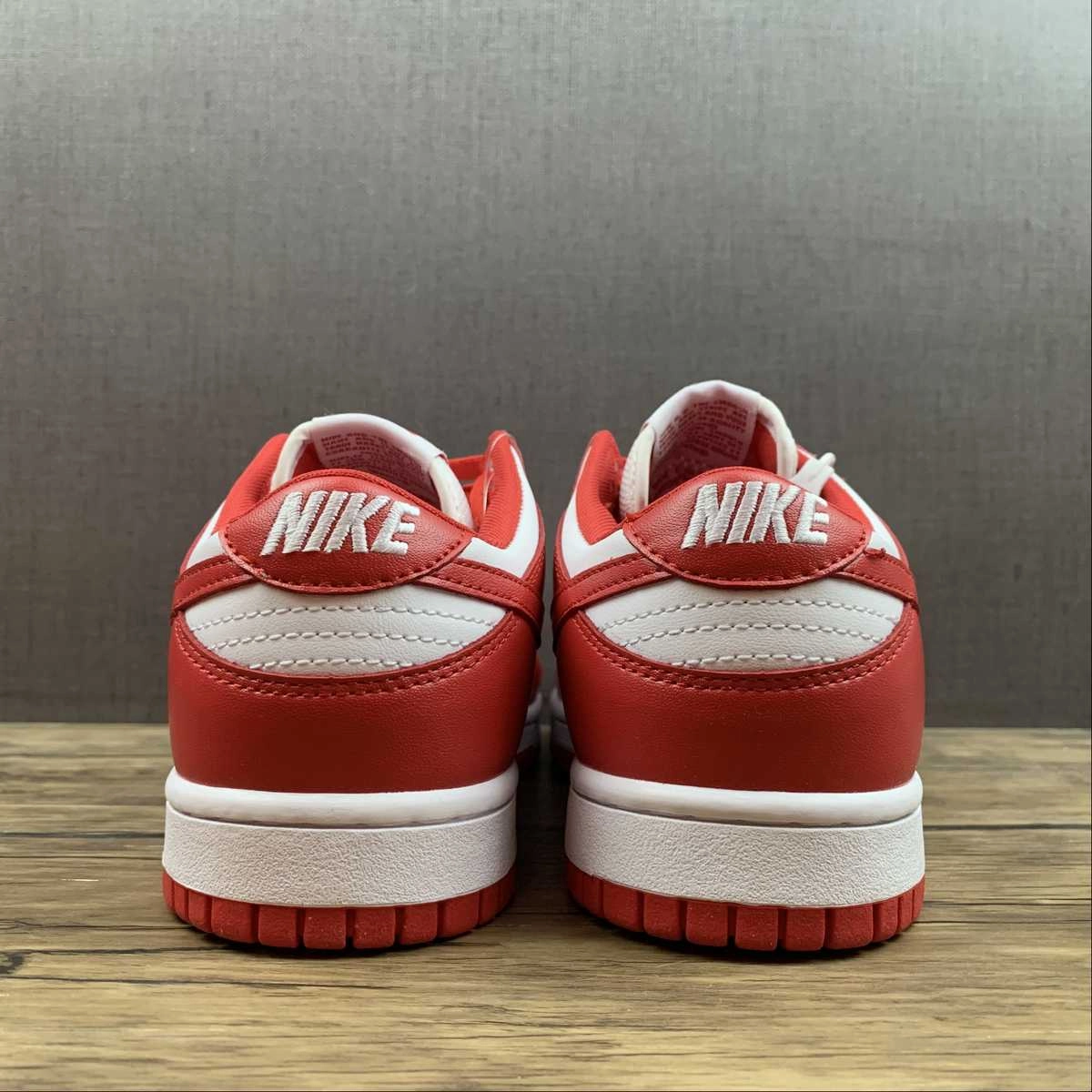 SB Dunk Low University Red White CU1727-100 Secure Style Comfort Padding