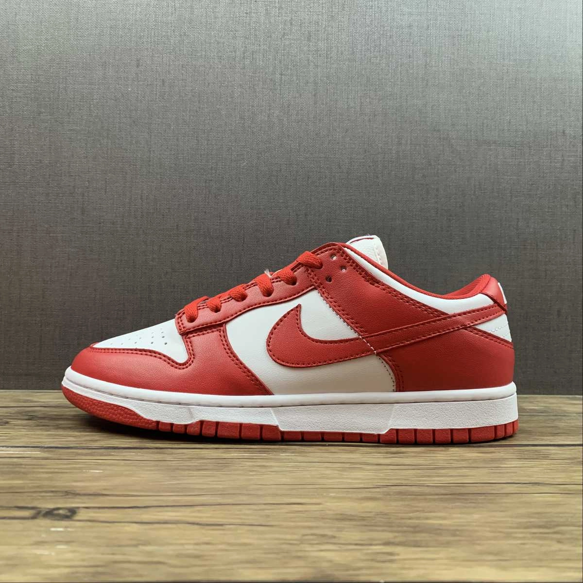SB Dunk Low University Red White CU1727-100 Urban Casual Sportswear Choice