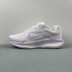 Seamless Toe box allows natural toe spread without compression Air Winflo 11 White Lilac Flower FJ9510-101