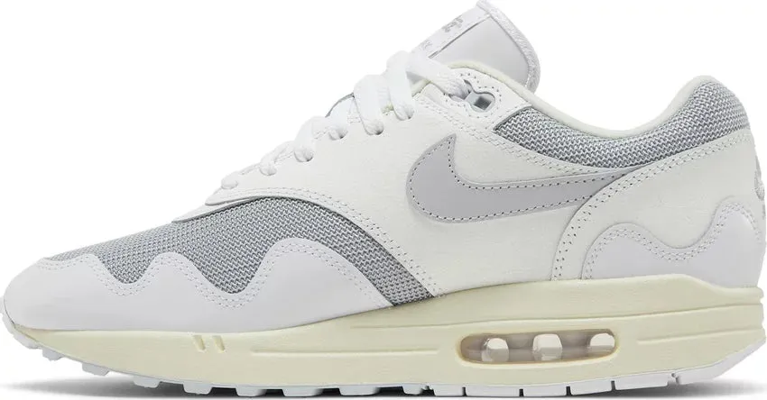 Nike Air Max 1 x Patta White Flat Sole Endurance Boost