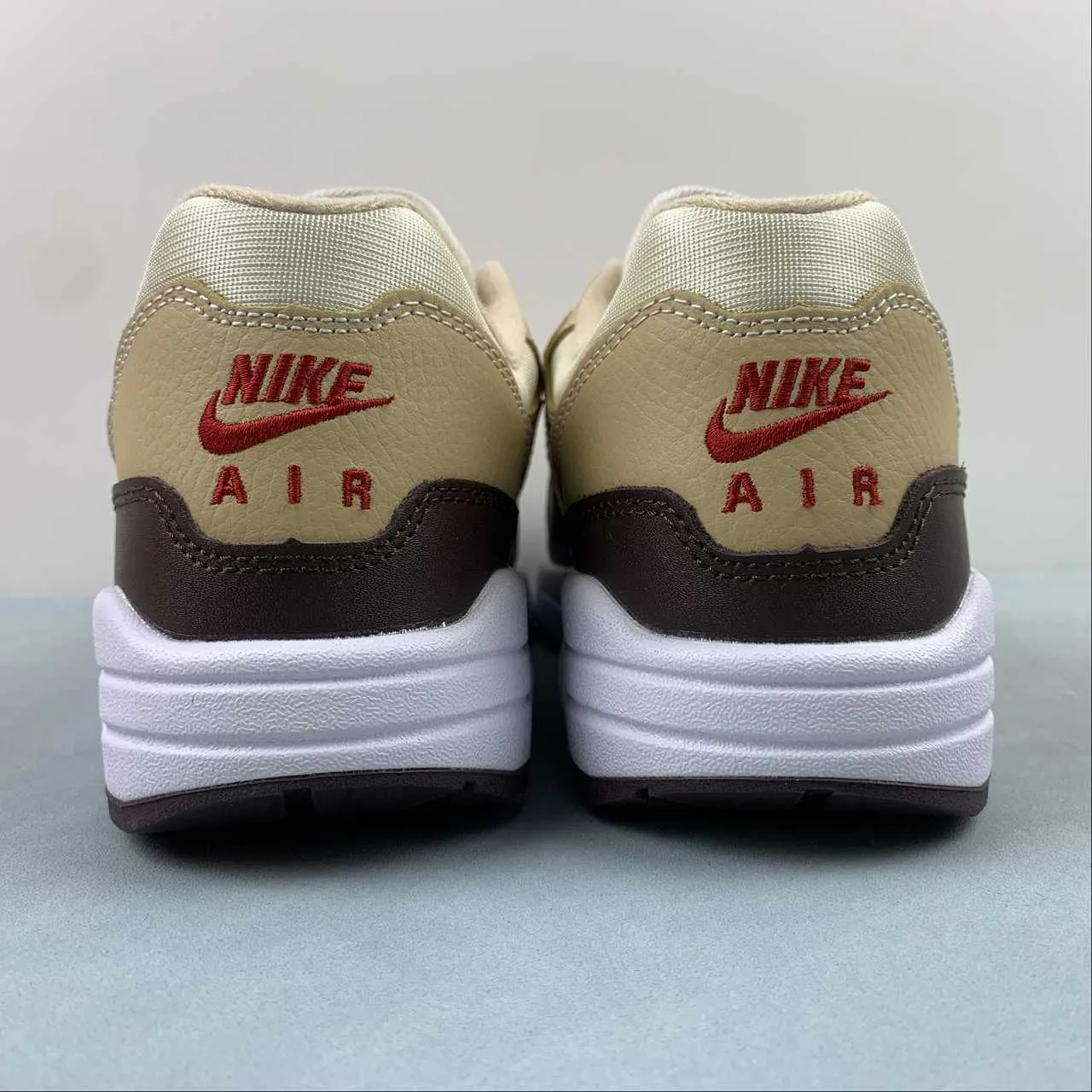 Air Max 1 Valentines Day Sail Light Soft Pink Coconut Milk Varsity Red FZ4346-200 bright - colors shoes