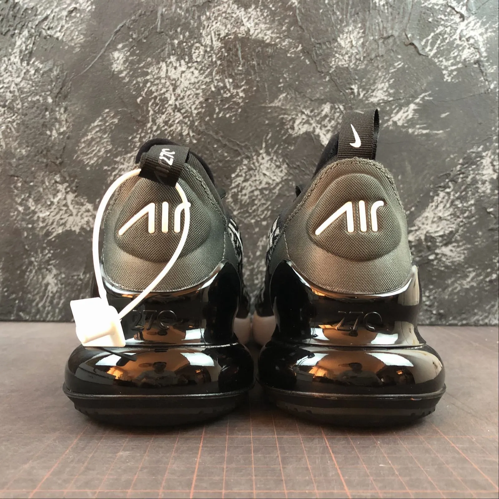 Air Max 270 SE Black White Anthracite AQ9164 014 Anti - Fungal Stretchable Tongue