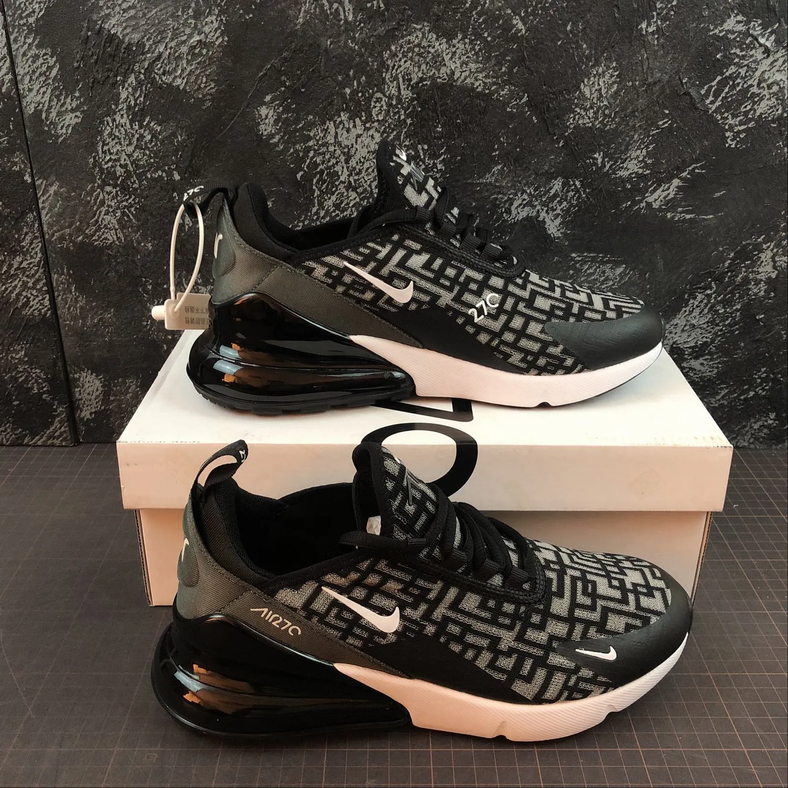 Air Max 270 SE Black White Anthracite AQ9164 014 proper fit All - Purpose