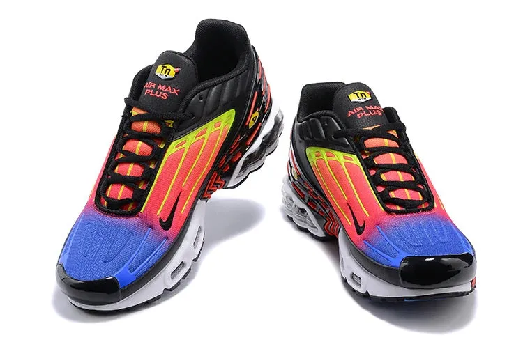 Breathable Layer collar Air Max Plus 3 Black Neon Bright Crimson Volt DR8602-001
