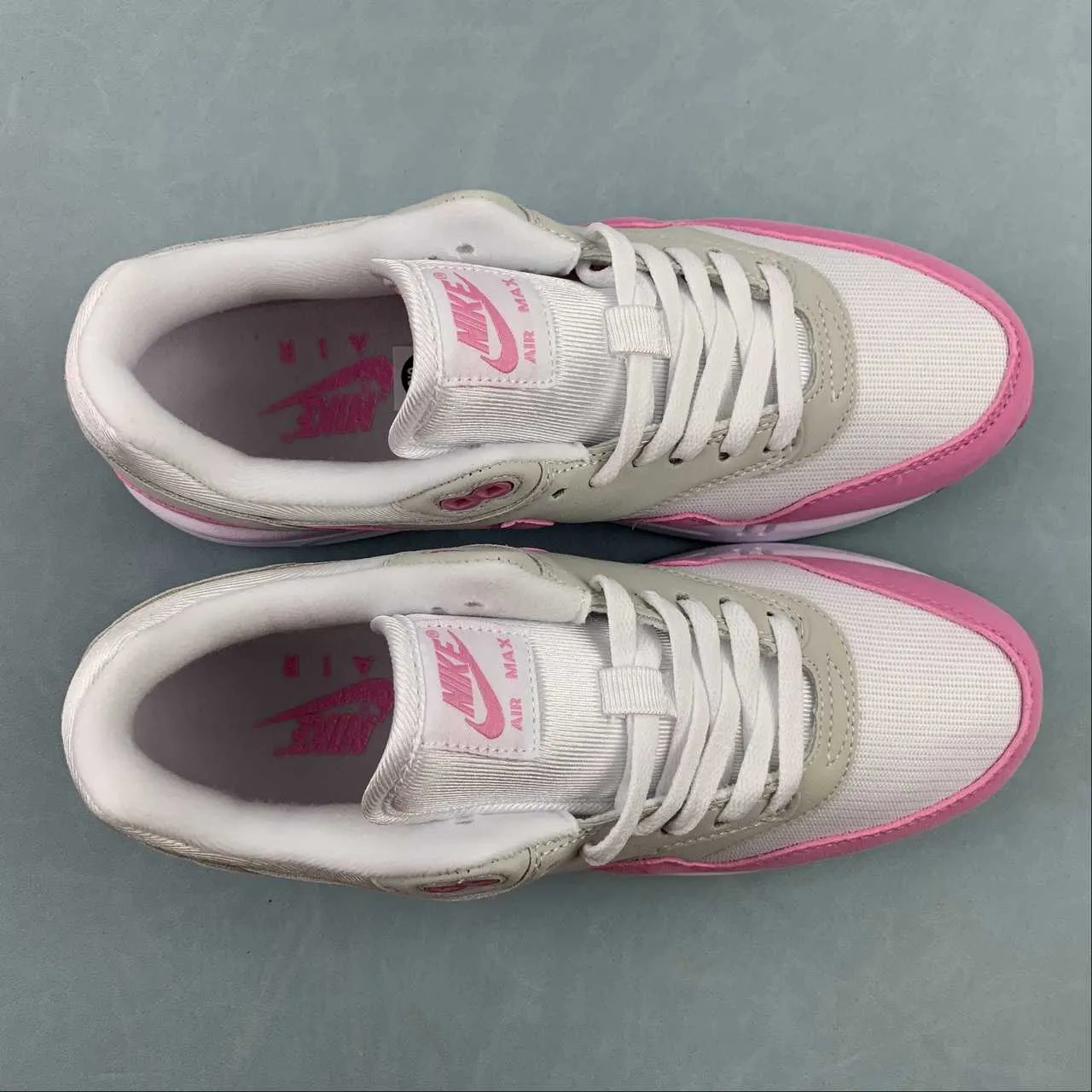 athlete - endorsed Air Max 1 Neutral Grey Fuchsia Dream White Black DZ2628-001