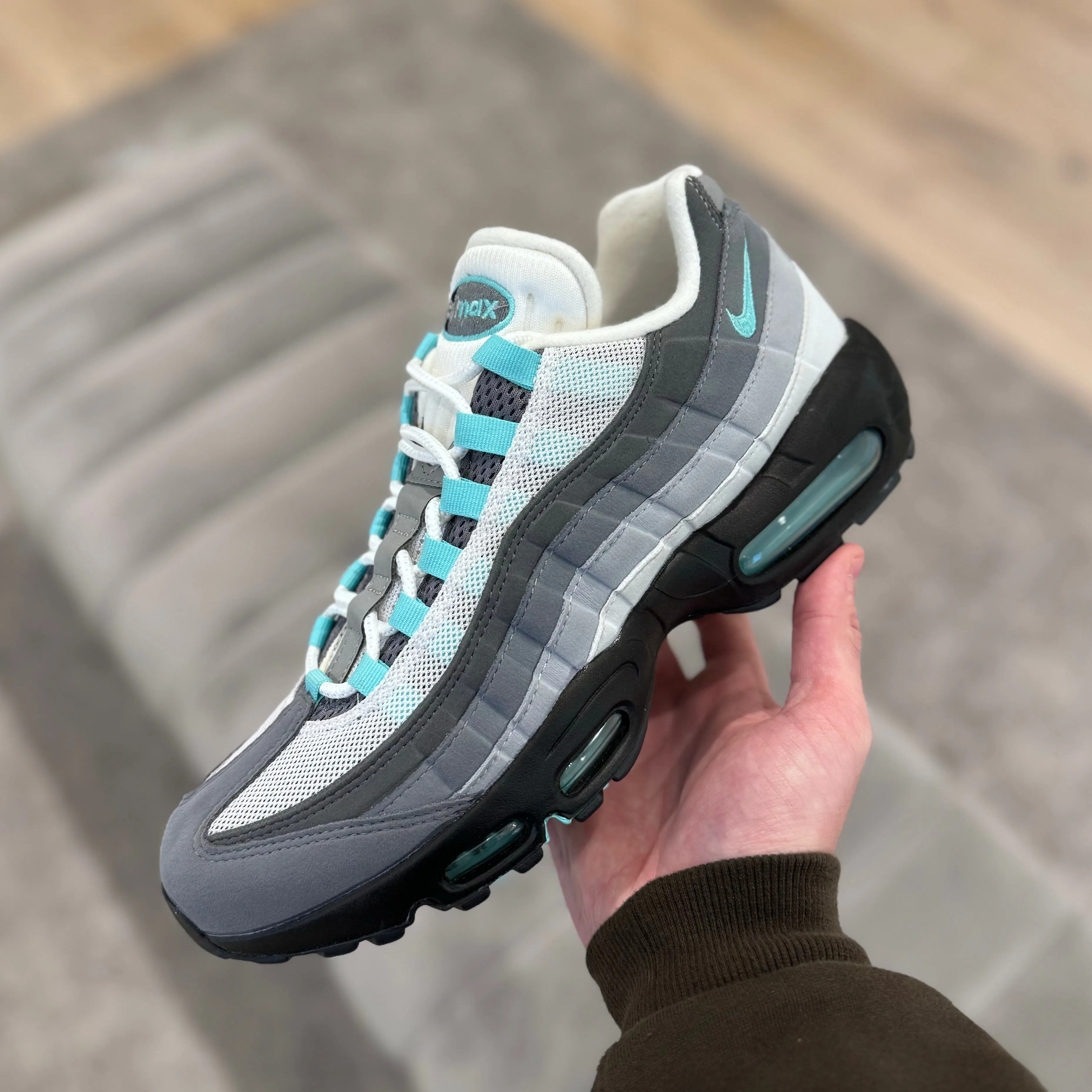suede upper NIKE AIR MAX 95 'TURQUOISE