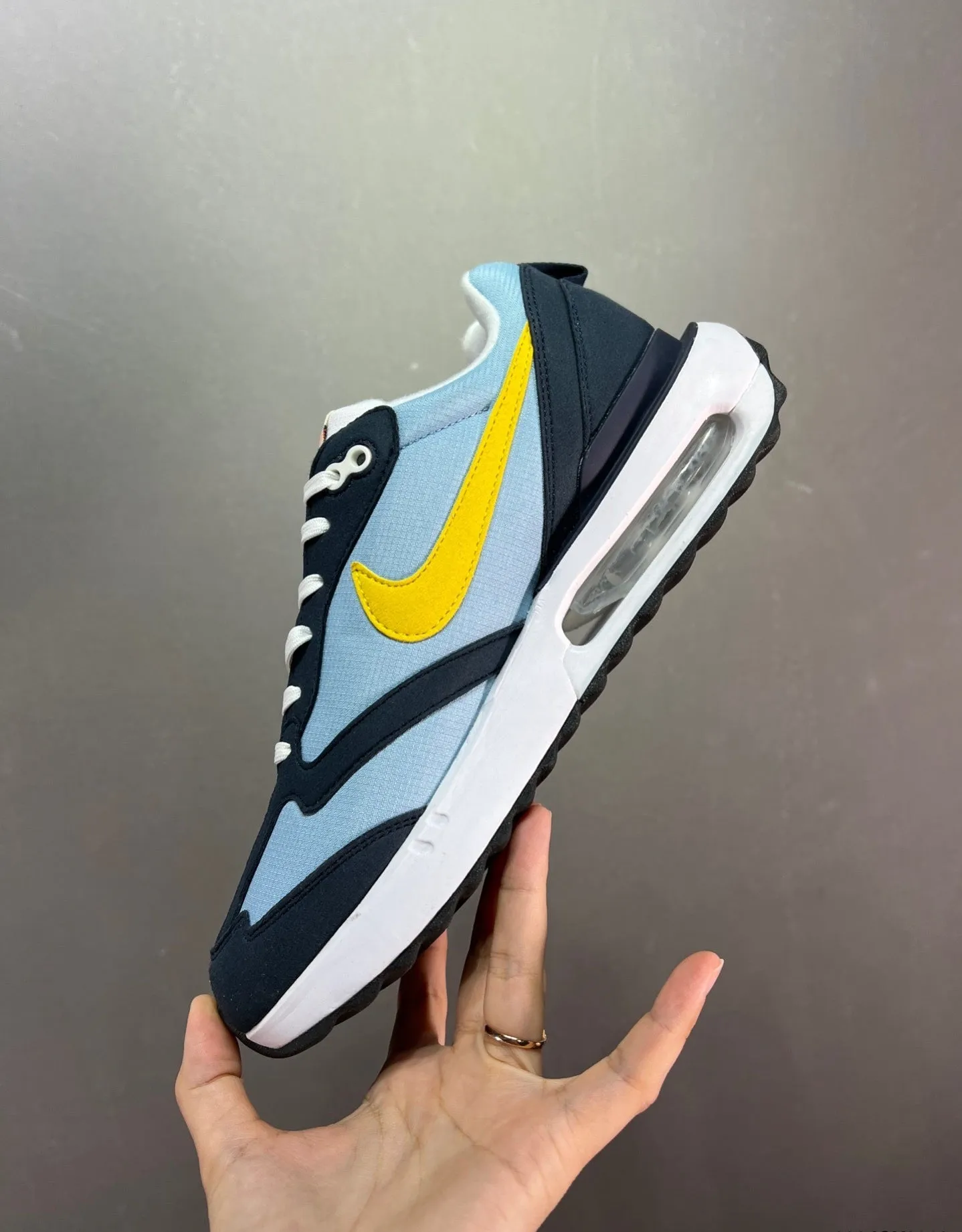 Air Max Dawn Particle Grey Dark Citron DH3157-003 Propulsion plate