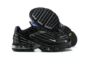 Air Max Plus 3 Black Gray Blue CW2647 001 racquetball player shoes powerlifting shoes