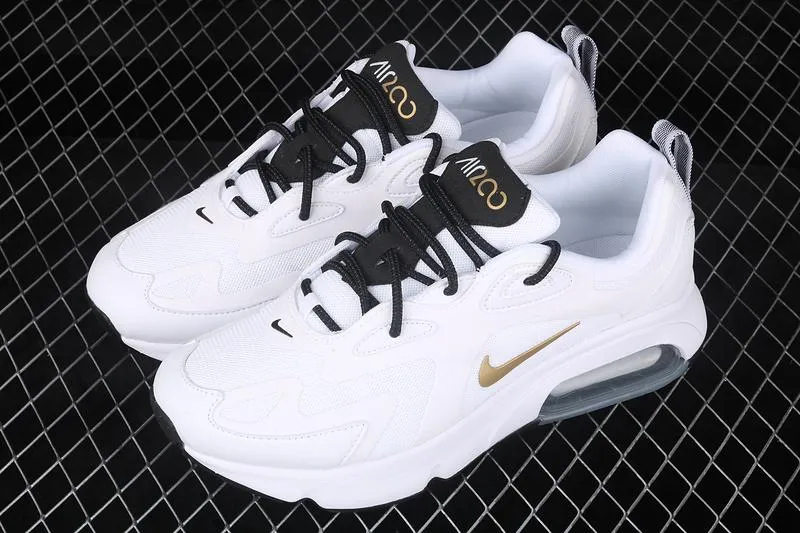 long - jump running shoes functionality Air Max 200 White Metallic Gold AQ2568-102