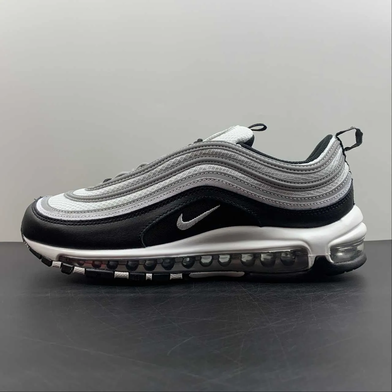 Air Max 97 White Black Silver DM0027-001 street