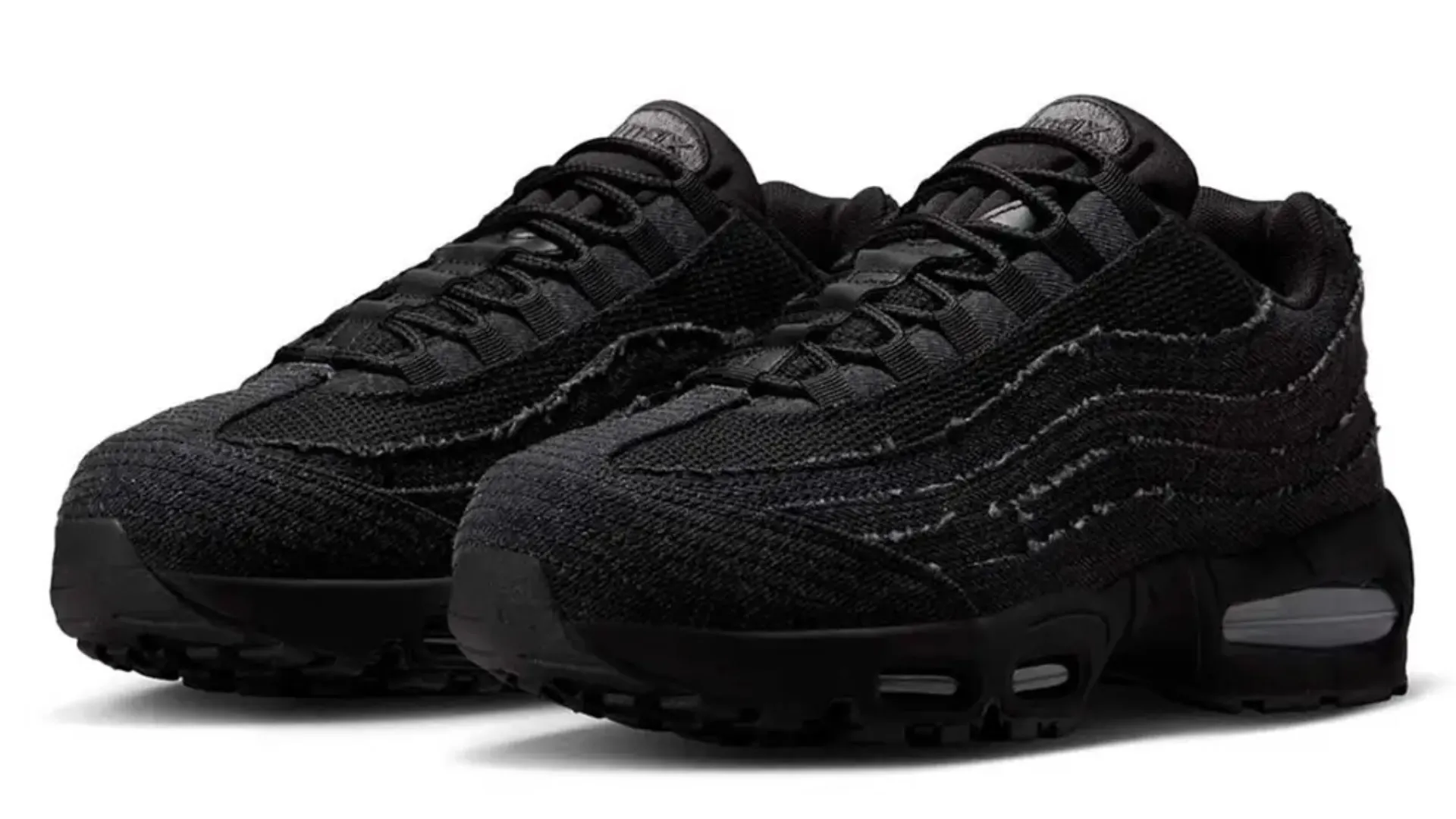 NIKE AIR MAX 95 X LEVIS BLACK pin - decorated running shoes