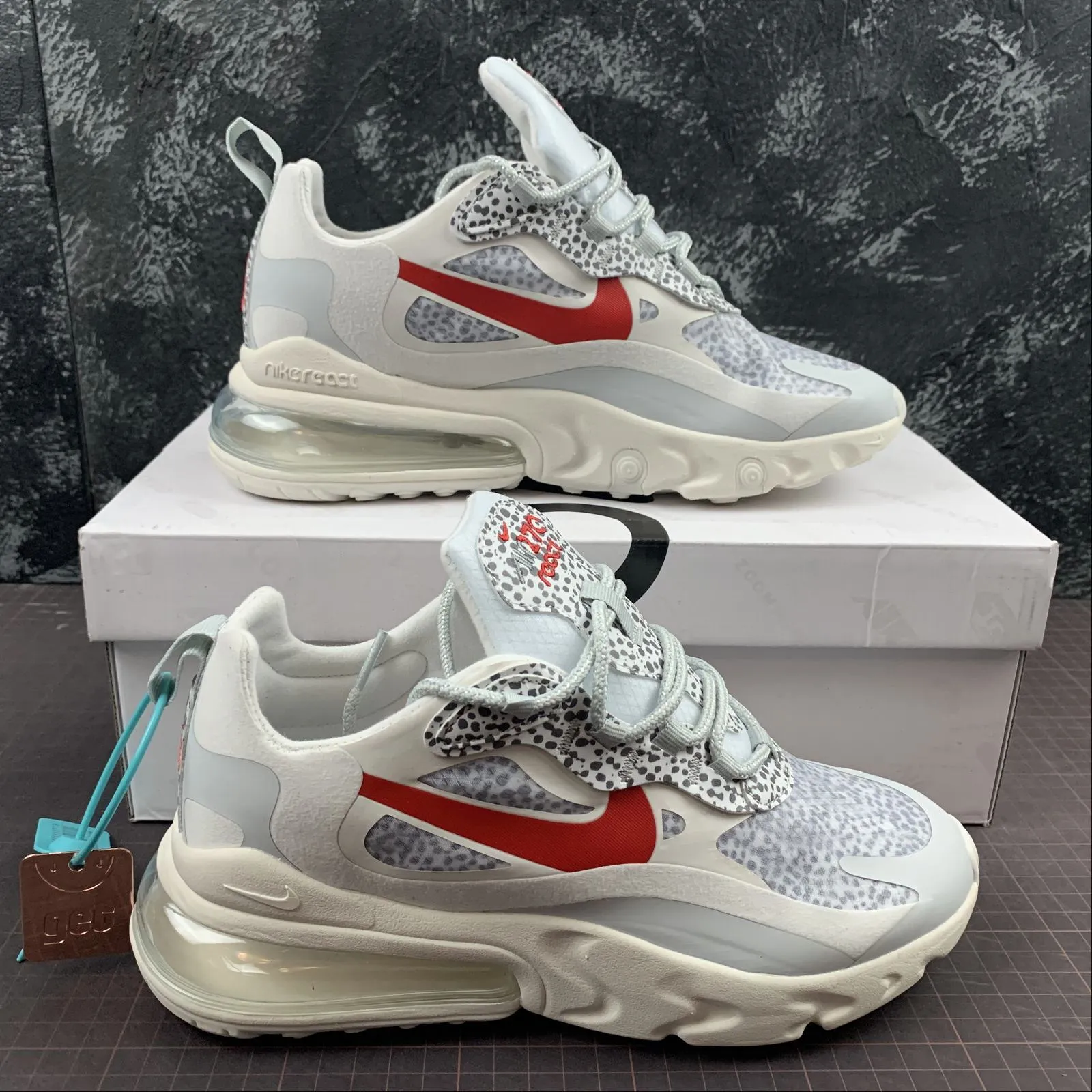 Flexible Laces Air Max 270 React Leopard Print CT2535-001