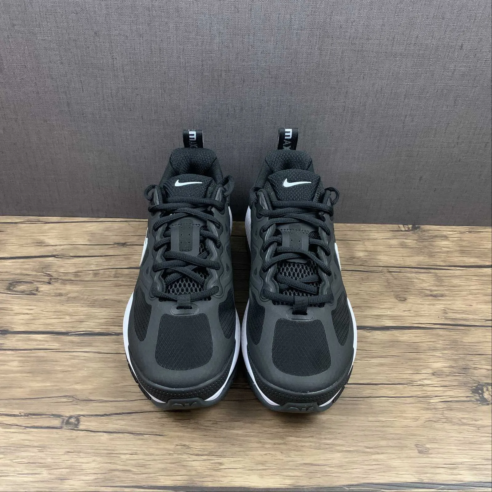 Air Max Genome Black White Anthracite anti - microbial fabric