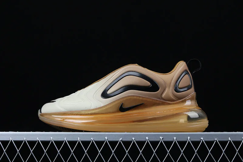 Air Max 720 Gold Black AO2924-700 Quick Drying Fabric running for coordination