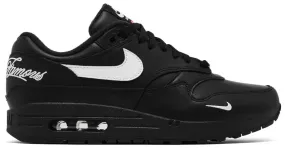 Mesh Upper Nike Air Max 1 x Supreme 87 SP Black White