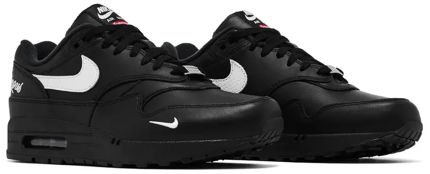 Nike Air Max 1 x Supreme 87 SP Black White Improved features weekend warriors