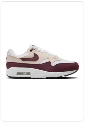Nike Air Max 1 Night Maroon single - colored soft - ground shoes