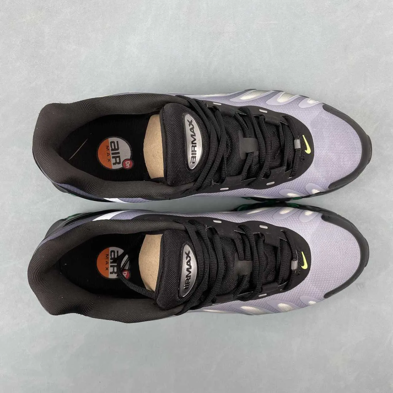 Air Max Dn8 Black Volt Light Smoke Grey FQ7860-003 improved performance running on grass