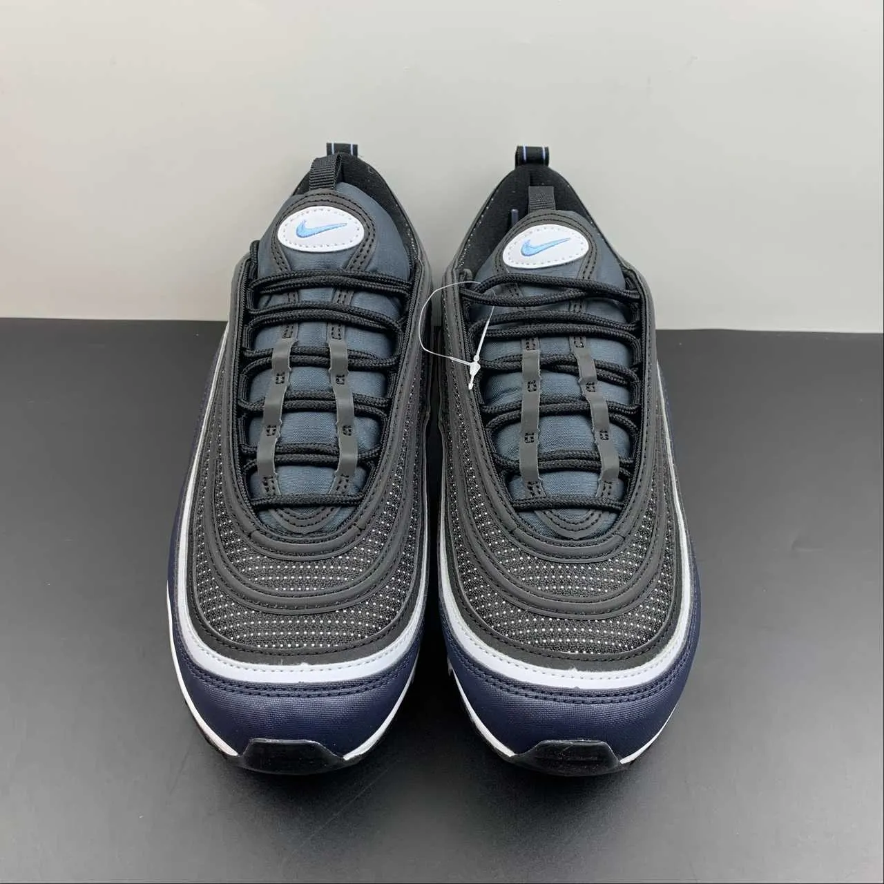 Air Max 97 Black University Blue DQ3955-001 race shoes Flexible Comfort