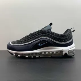 running in a levee area shoes Air Max 97 Black University Blue DQ3955-001