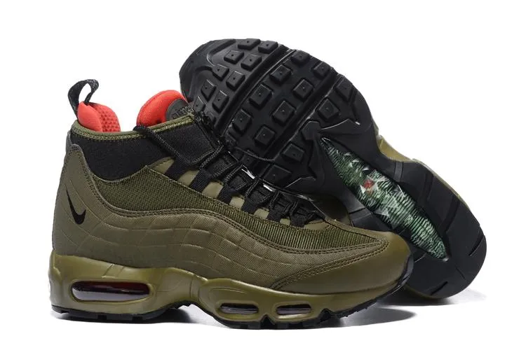 Air Max 95 Sneakerboot Dark Loden 806909-300 Posture Moisture   Wicking