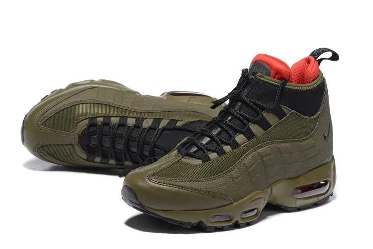 Air Max 95 Sneakerboot Dark Loden 806909-300 narrow - fitting Walk Comfort