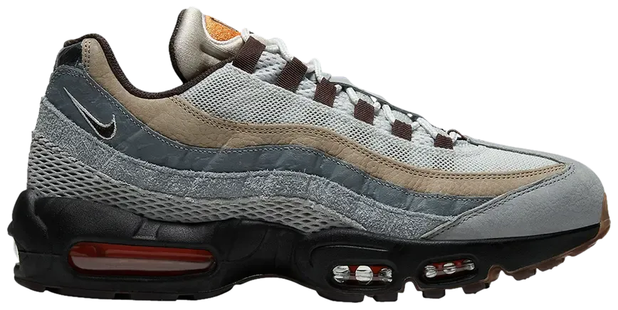 Nike Air Max 95 110 Baroque Brown dirt running hand - washable