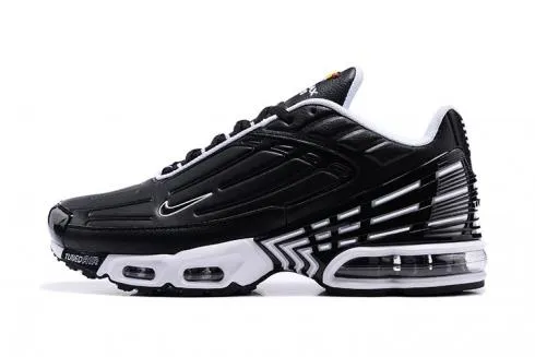 Comfort Fit System Air Max Plus 3 Leather Black White CX6716-002
